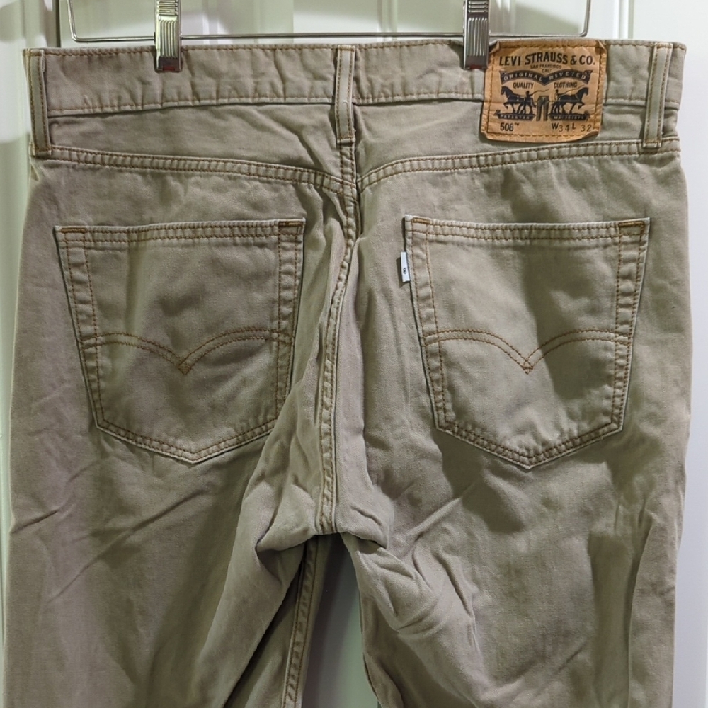 Levi's 508 Tan Jeans
